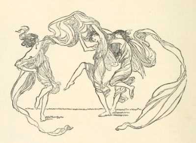 Dancing girls by Claude A. Shepperson